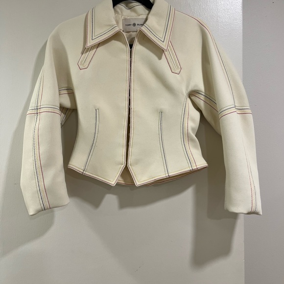 Tory Burch Cream Jacket - Picture 5 of 5